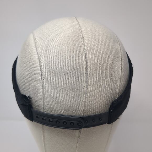 Jimmy John's Sun Visor Hat Black One Size Adjustable Lightweight Embroidered - Picture 5 of 8